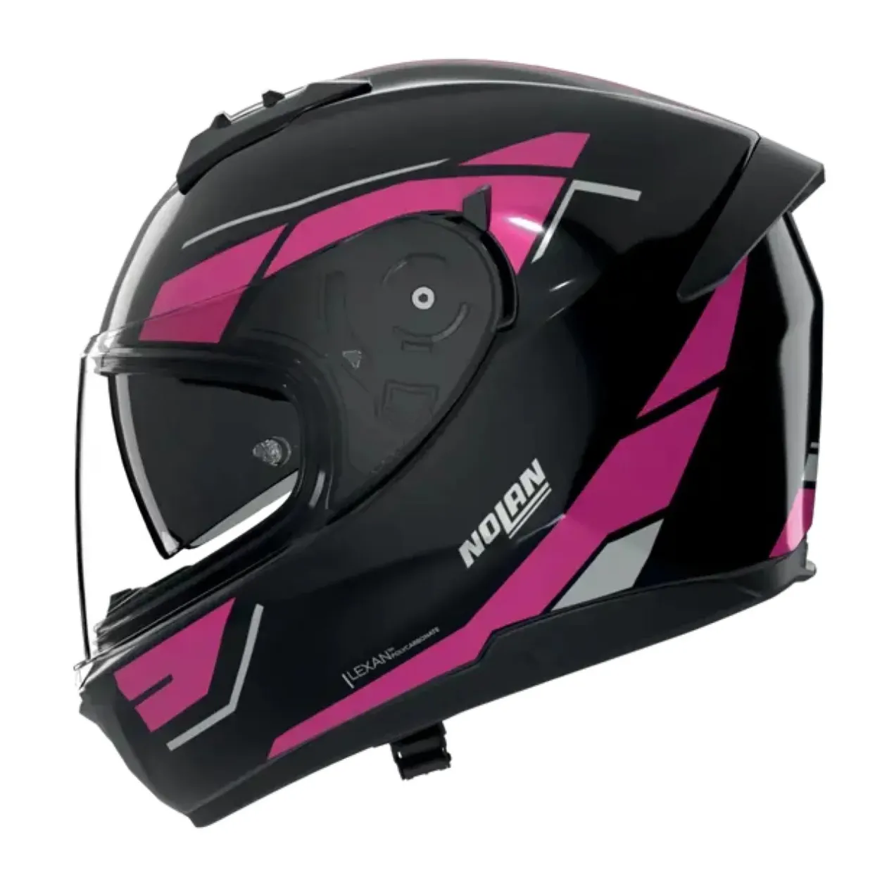 Casco Nolan N60-6 Sincrono Nero Fucsia