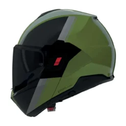 Casco Nolan N120-1 Verniciatura Speciale Verde Nero Grigio