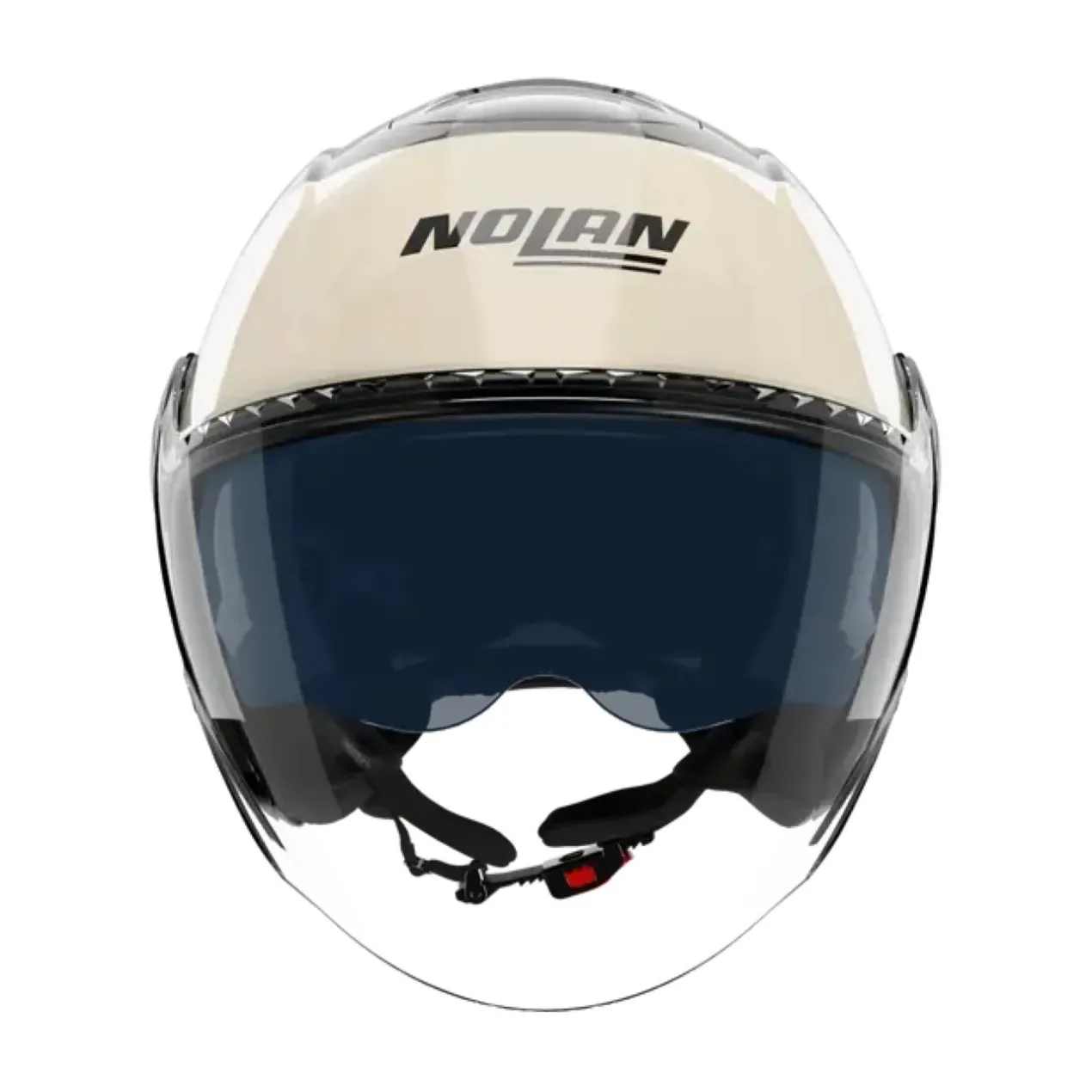 Casco Nolan N20-2 Visor Blocco Nero Avorio Verde Antracite