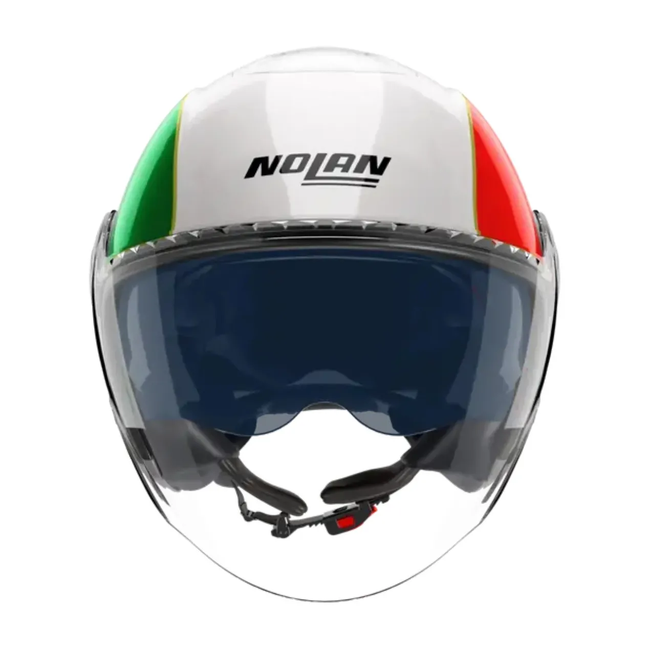 Casco Nolan N20-2 Visor Tricolore Bianco Verde Rosso