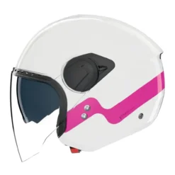 Casco Nolan N20-2 Visor Zefiro Bianco Fucsia