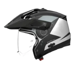 Casco Nolan N70-2 X 06 Turbine Bianco Nero Grigio