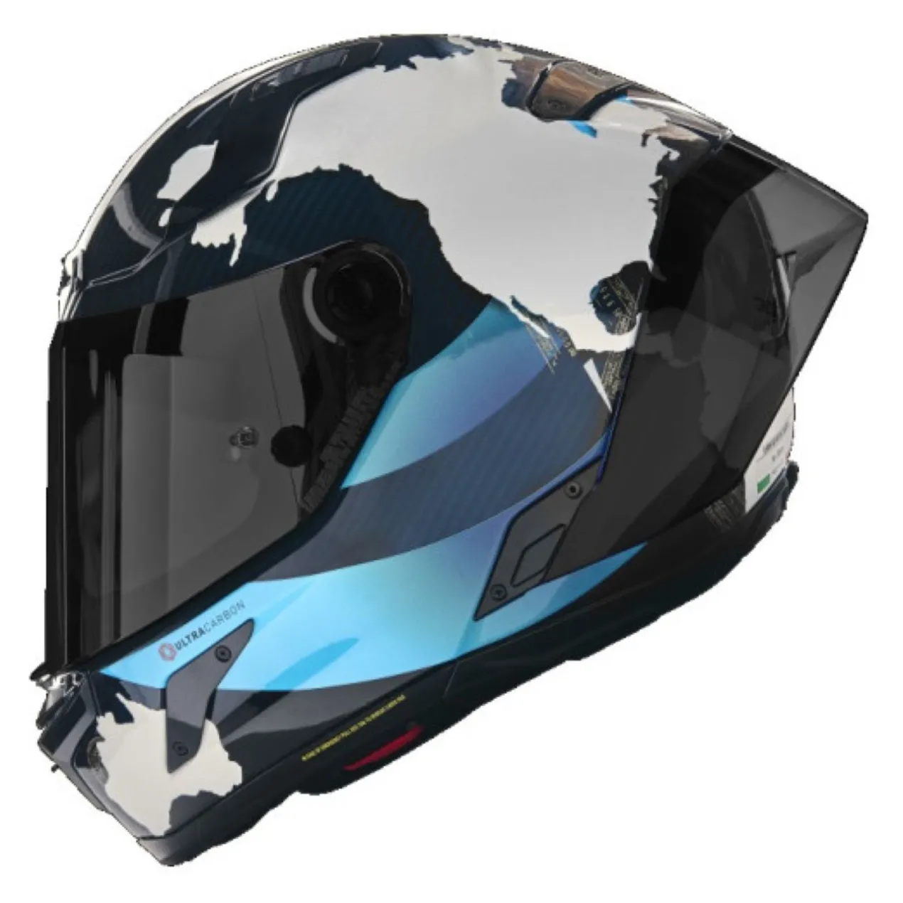 Casco Nolan X-804 Rs UC CHECA 30TH ANNIVERSARY SPECIAL EDIT Blu Liquido