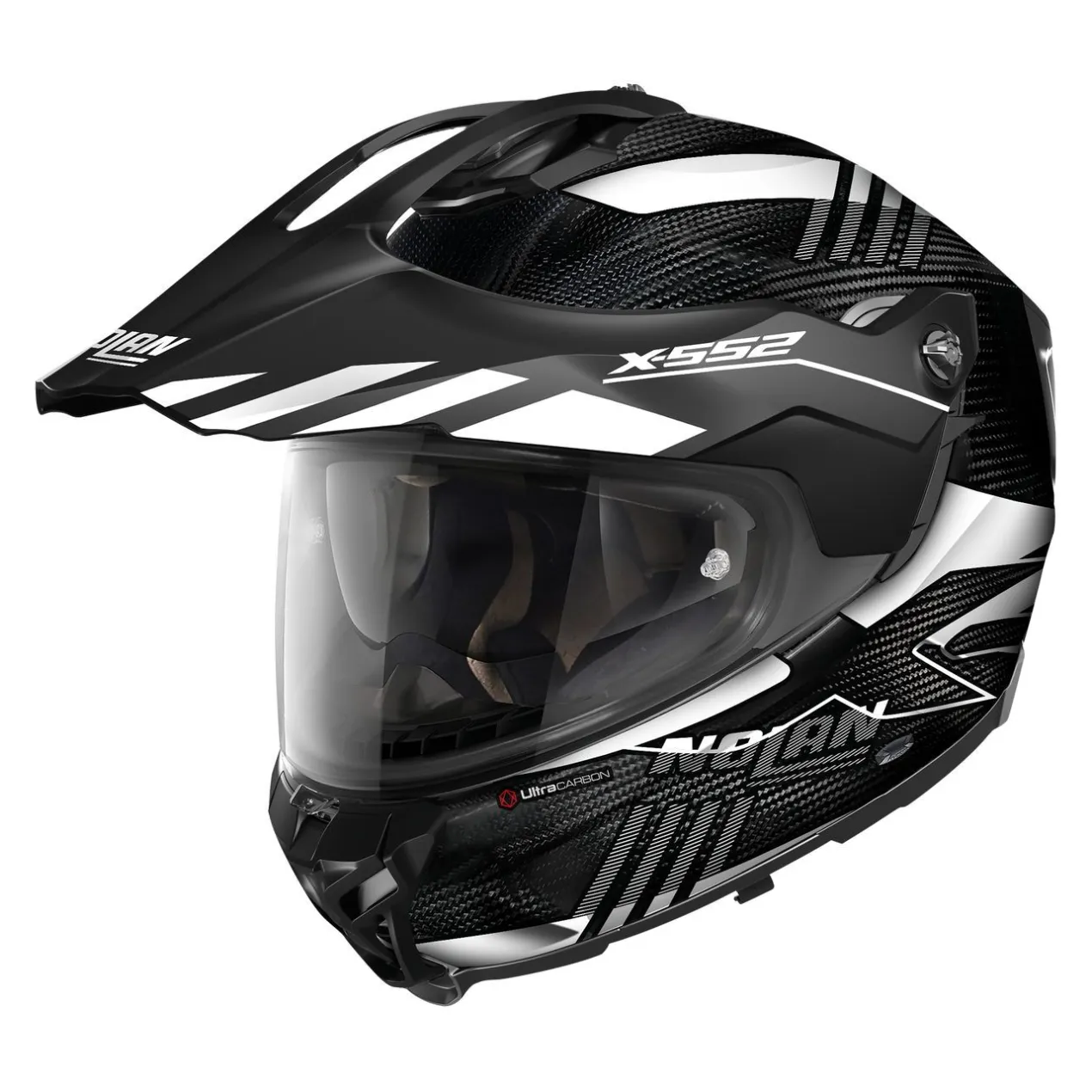 Casco Nolan X-552 Ultra Carbon Wingsuit Flat Carbon White