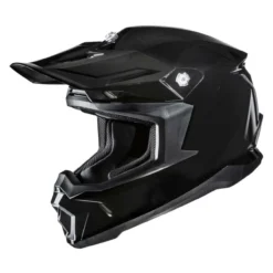 Casco Off Road Hjc C50 Solid Metal Black