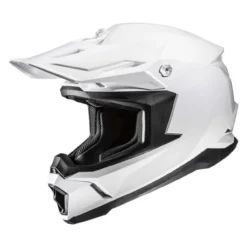 Casco Off Road Hjc C50 Solid Pearl White