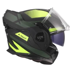 Casco Ribaltabile Ls2 Ff901 Advant X Nova Black H-v Yellow