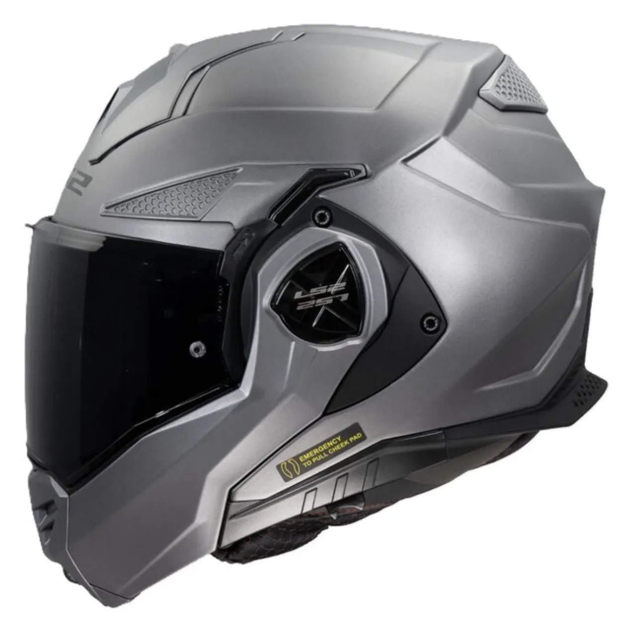 Casco Ribaltabile Ls2 Ff901 Advant X Solid Matt Titanium