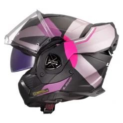 Casco Ribaltabile Ls2 Ff901 Advant X Ultra Grey Purple