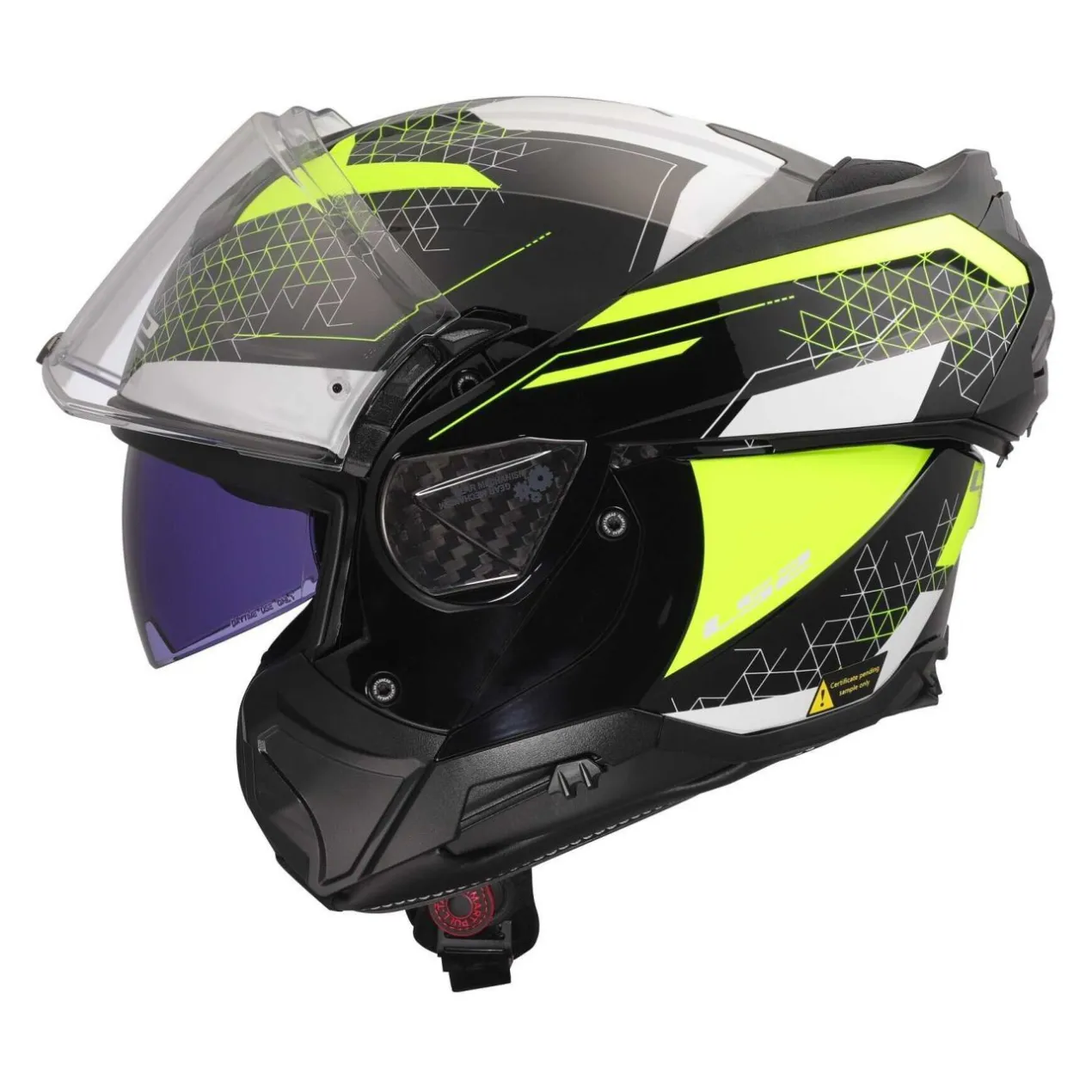 Casco Ribaltabile Ls2 Ff910 Advant II Astral H-v Yellow