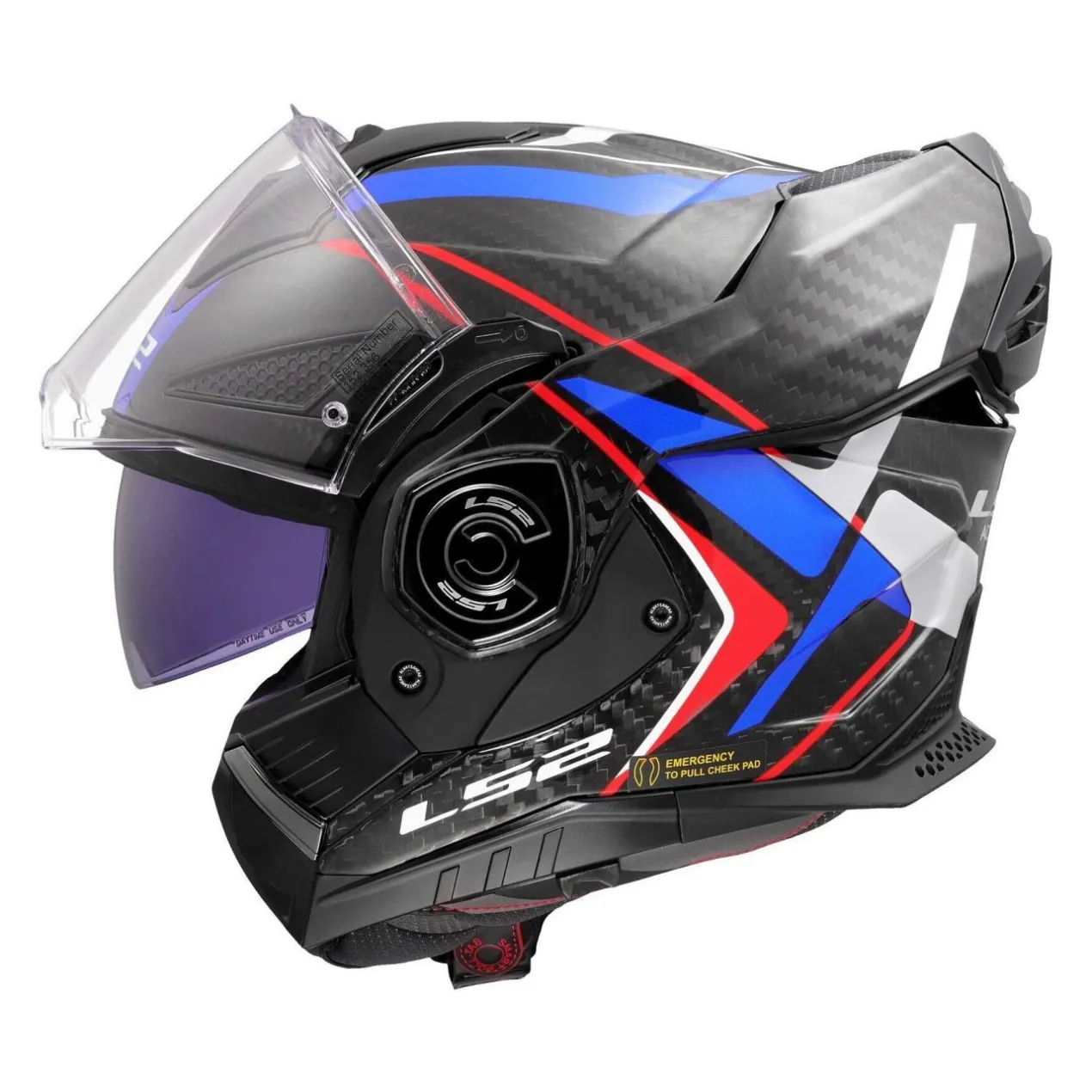 Casco Ribaltabile Ls2 Ff901 Advant X C Future II White Blue