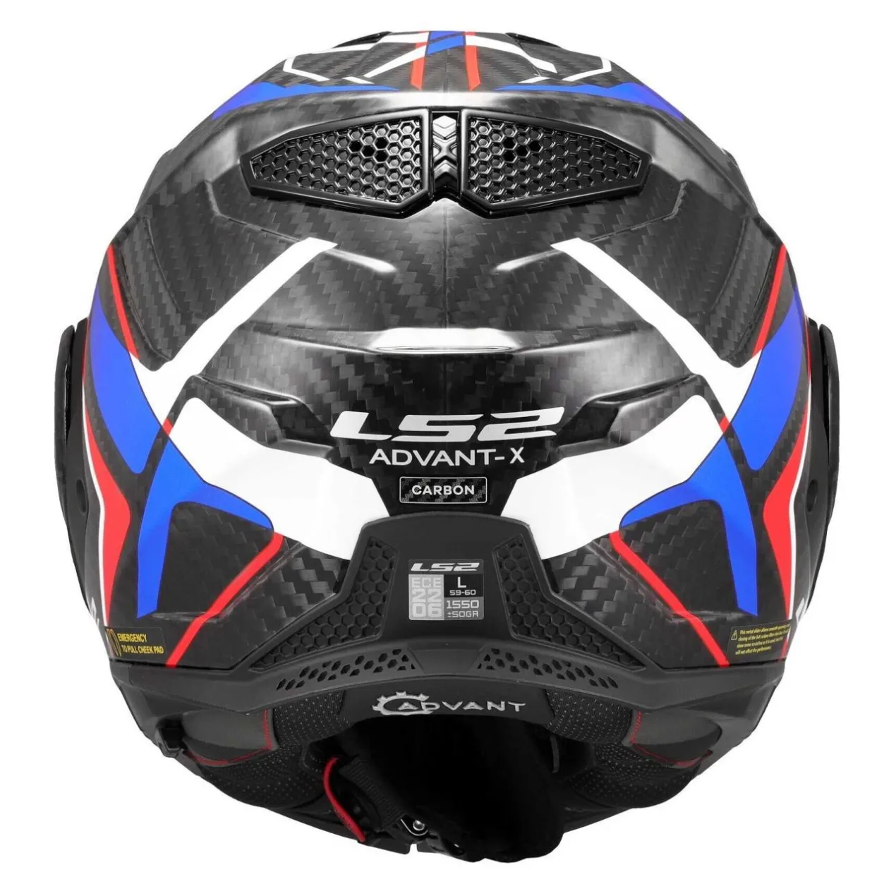 Casco Ribaltabile Ls2 Ff901 Advant X C Future II White Blue