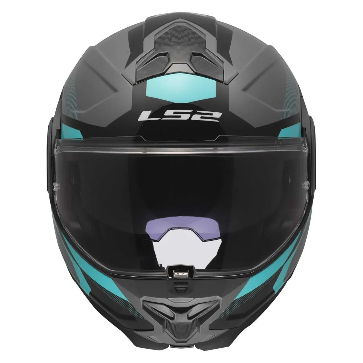 Casco Ribaltabile Ls2 Ff910 Advant II Triple Nardo Grey Blue Red