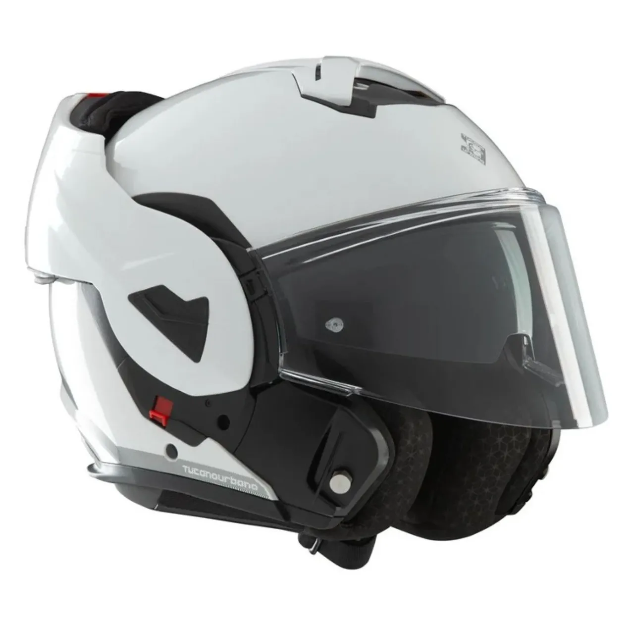 Casco Ribaltabile Tucano Urbano Fastflip Glossy Pearl White