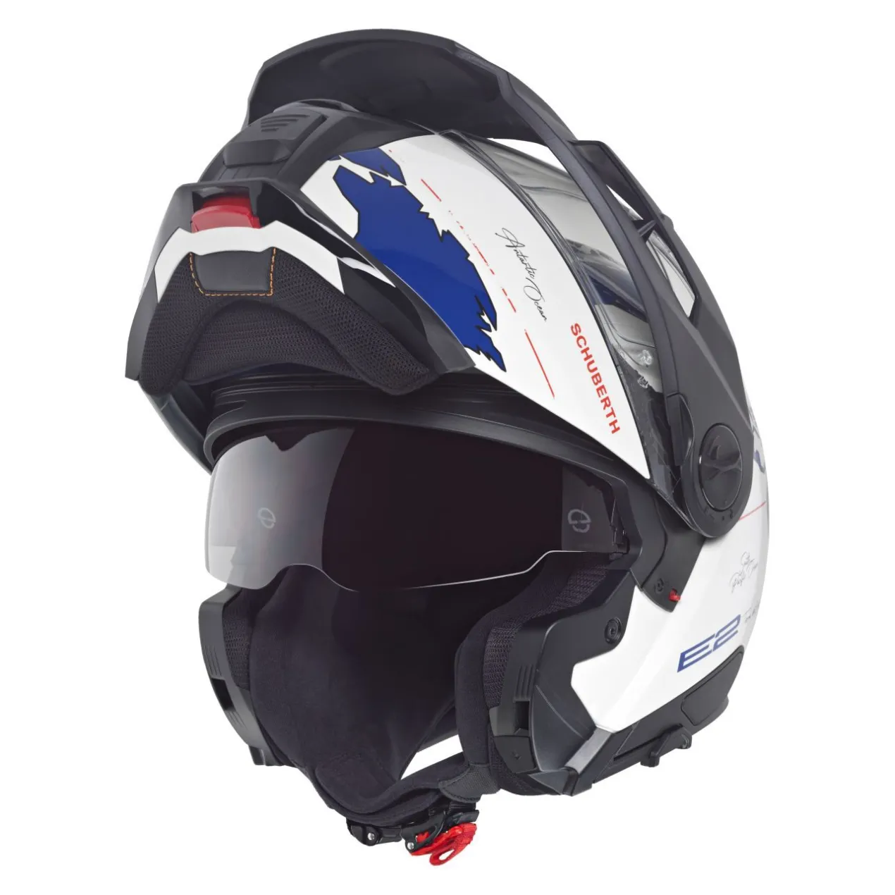 Casco Schuberth E2 Graphic Atlas Blu