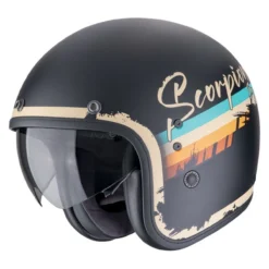 Casco Scorpion Belfast Evo Adonis Nero Opaco-beige