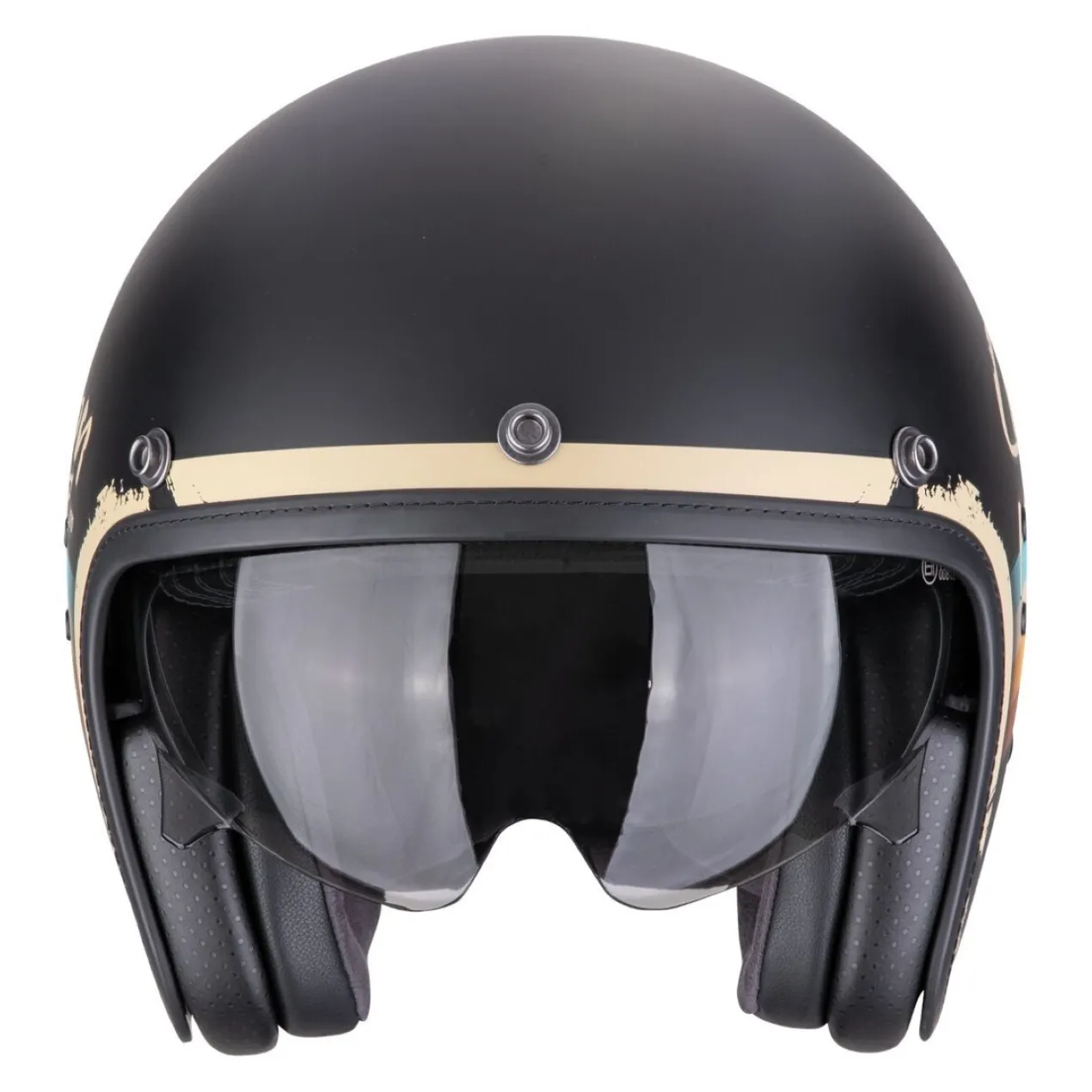 Casco Scorpion Belfast Evo Adonis Nero Opaco-beige