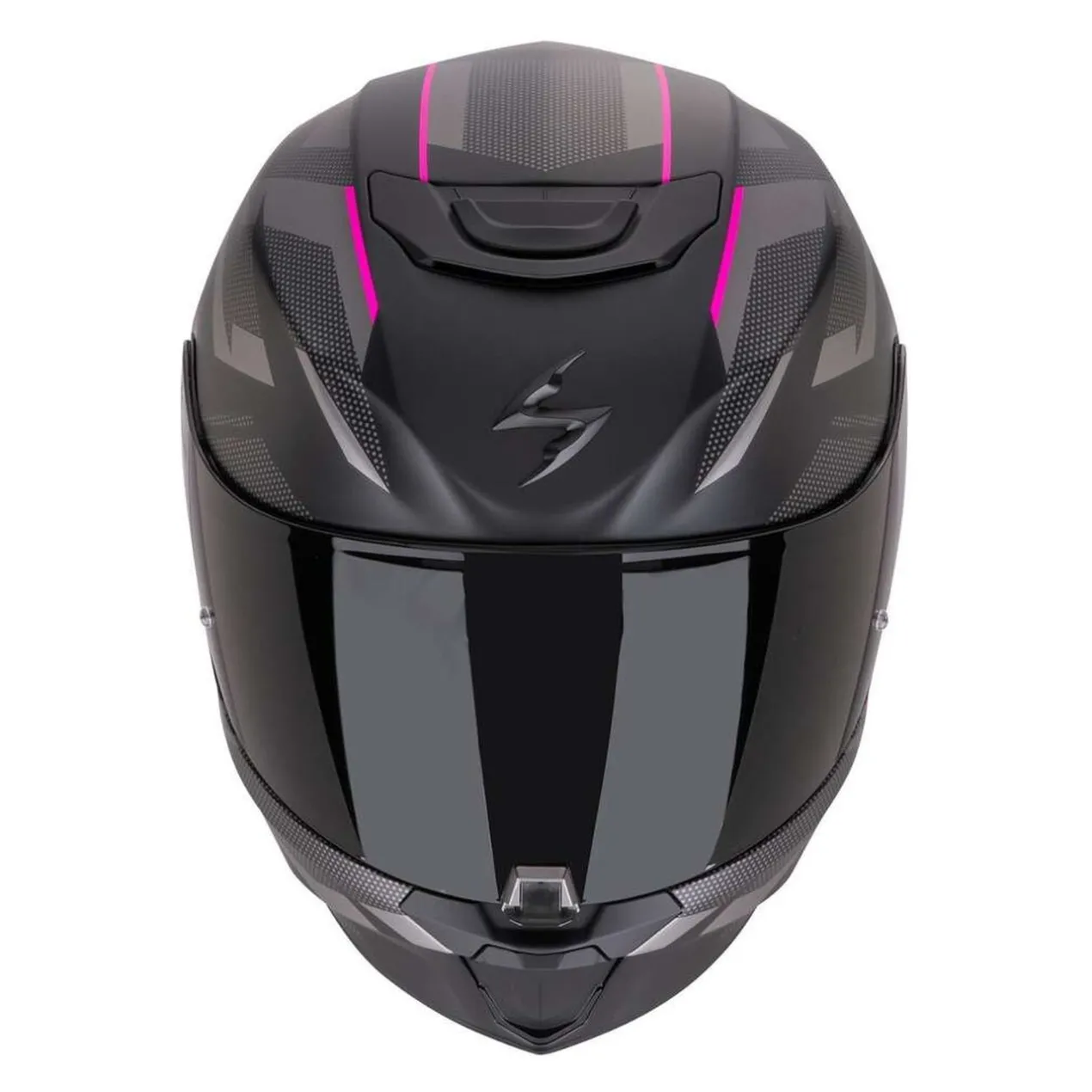 Casco Scorpion Exo-391 Aaxo Nero Opaco-rosa