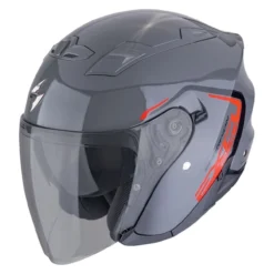 Casco Scorpion Exo-230 Cit-e Grigio-rosso