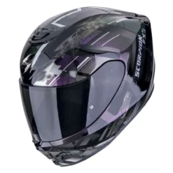 Casco Scorpion Exo-391 Clutter Nero-camaleon