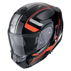 Casco Scorpion Exo-930 Evo Ardens Nero Metal-rosso