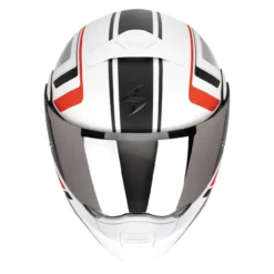 Casco Scorpion Exo-930 Evo Ardens Bianco Opaco-nero-ro