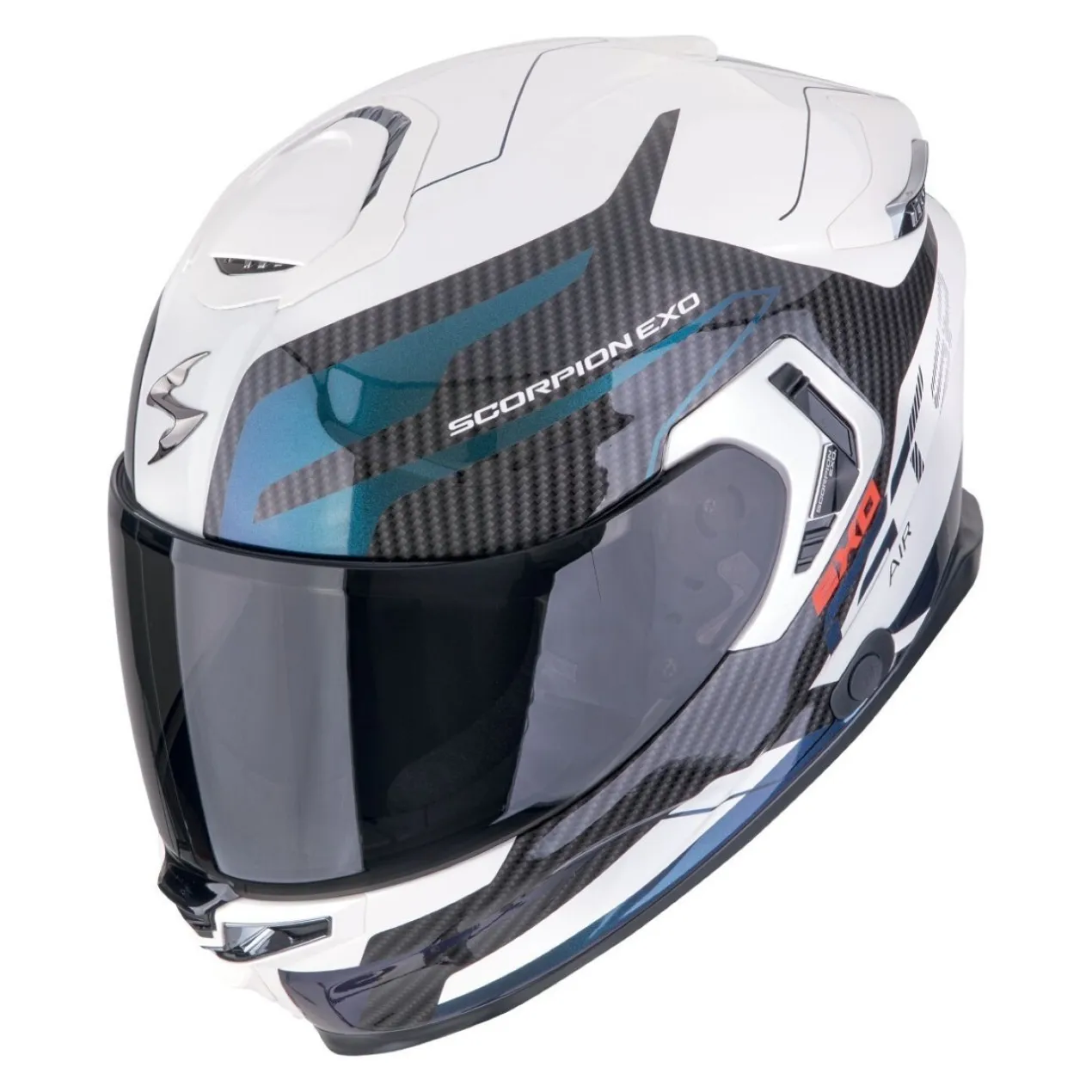 Casco Scorpion Exo-gt Sp Air Flex Bianco-camaleon