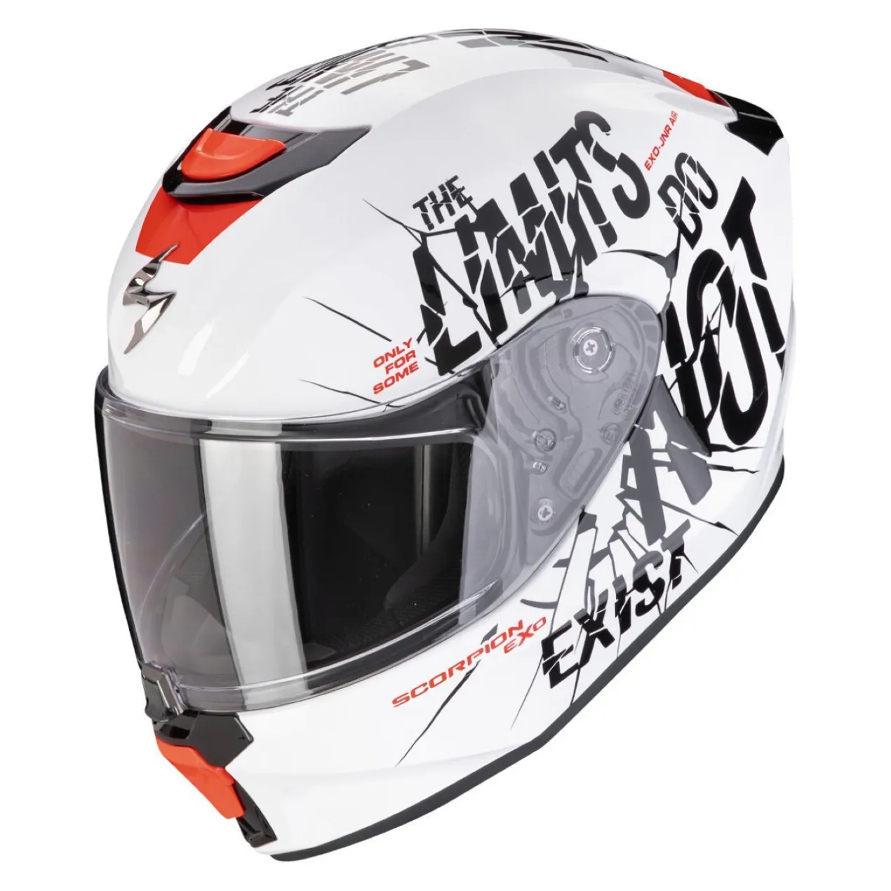 Casco Scorpion Exo-jnr Air Boum Bianco-nero