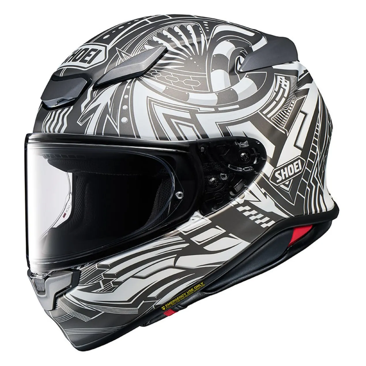 Casco Shoei Nxr2 Beaut Tc6 - Nero Bianco