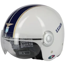 Casco Ss Lazio Ufficiale Con Visiera By Agv Bianco