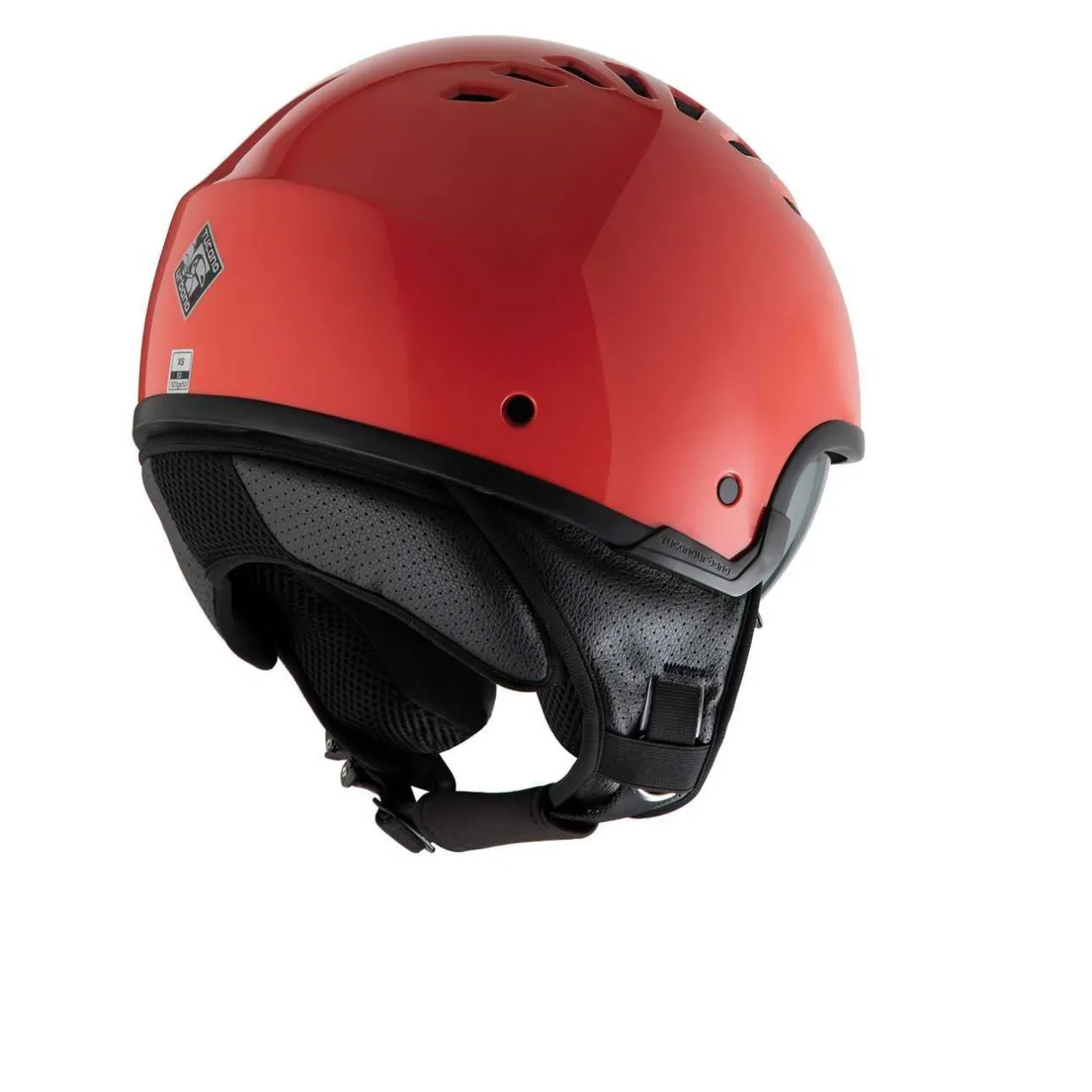 Casco Traforato Estivo Tucanourbano El Fresh Rosa Corallo Lucido