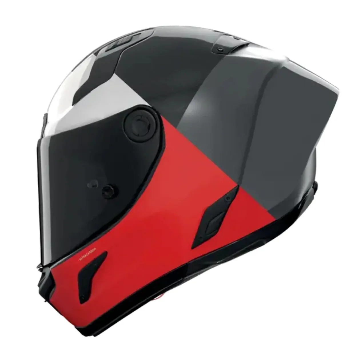 Casco X-lite X-804 Rs Blocco Grigio Lava Rosso Bianco