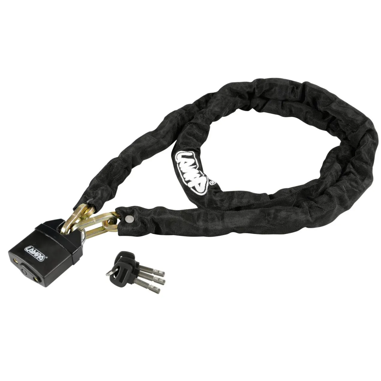 Catena Antifurto 8mm X 2m Con Lucchetto Lampa 90631