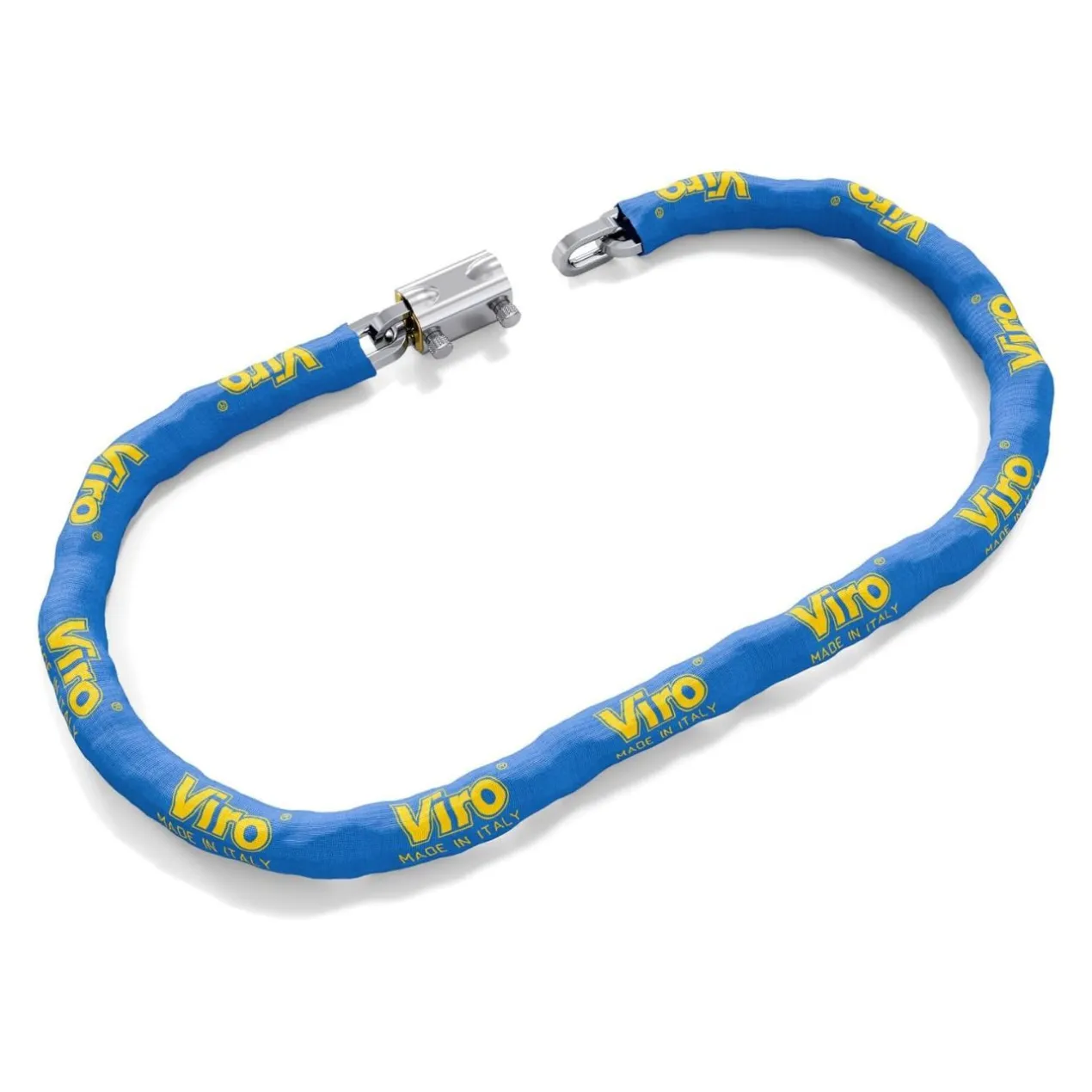Catena Viro Con Lucchetto Maglia Quadra 10mm X 120cm