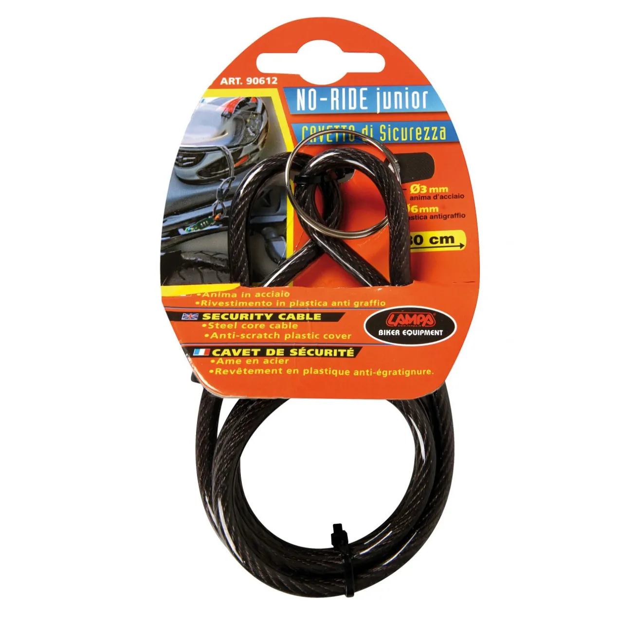 Cavo Antifurto No Ride Junior Lampa 90612