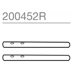 Cerniera Quad Shad (2 Pezzi)
