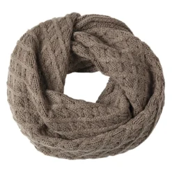 Collare A Tubo Multiuso Tucanourbano Sharpei Rhombus Dark Beige