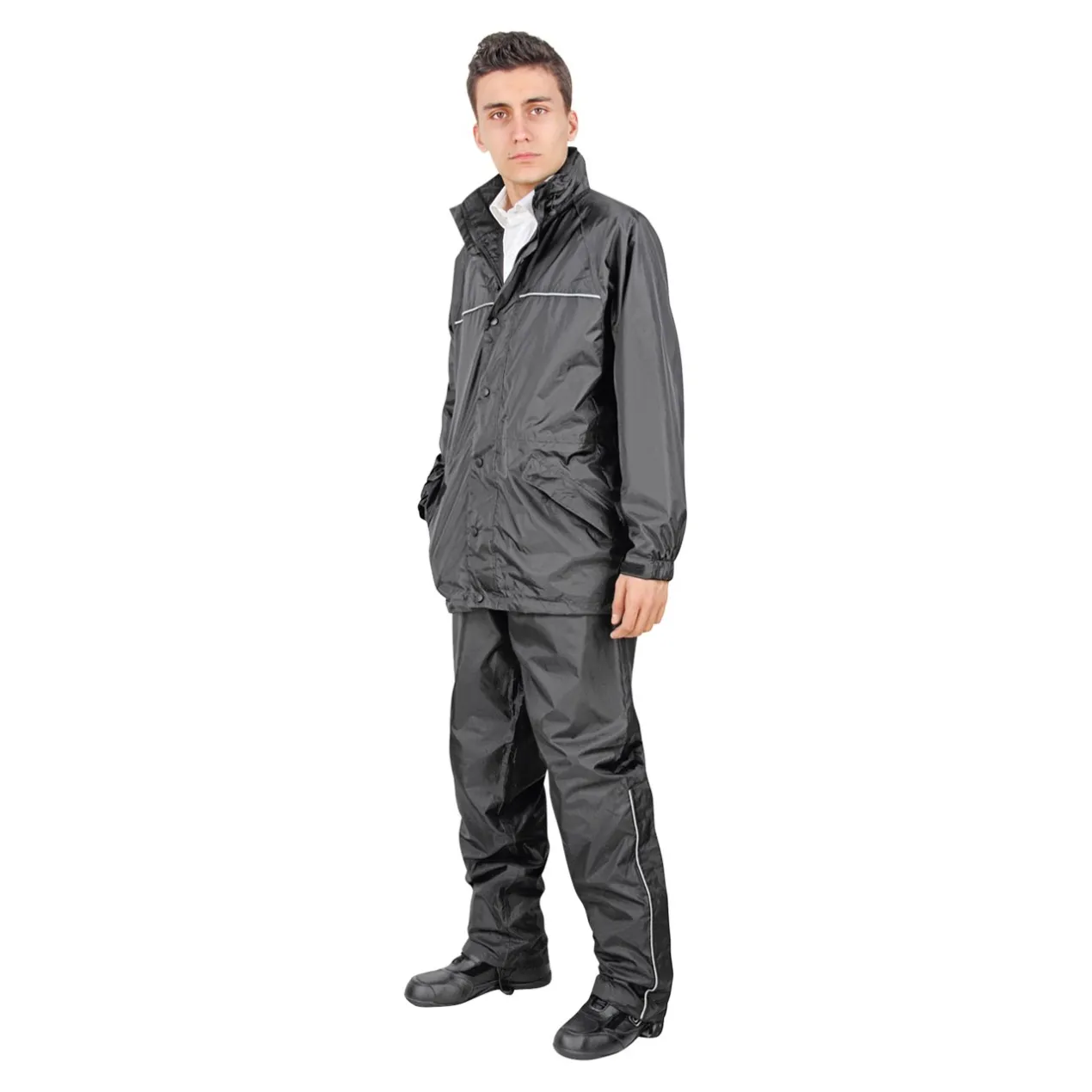 Completo Impermeabile Oj Light Set R010 Nero