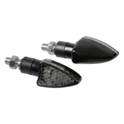 Coppia Frecce Al Led Lampa Omologate Mod Arrow Nere