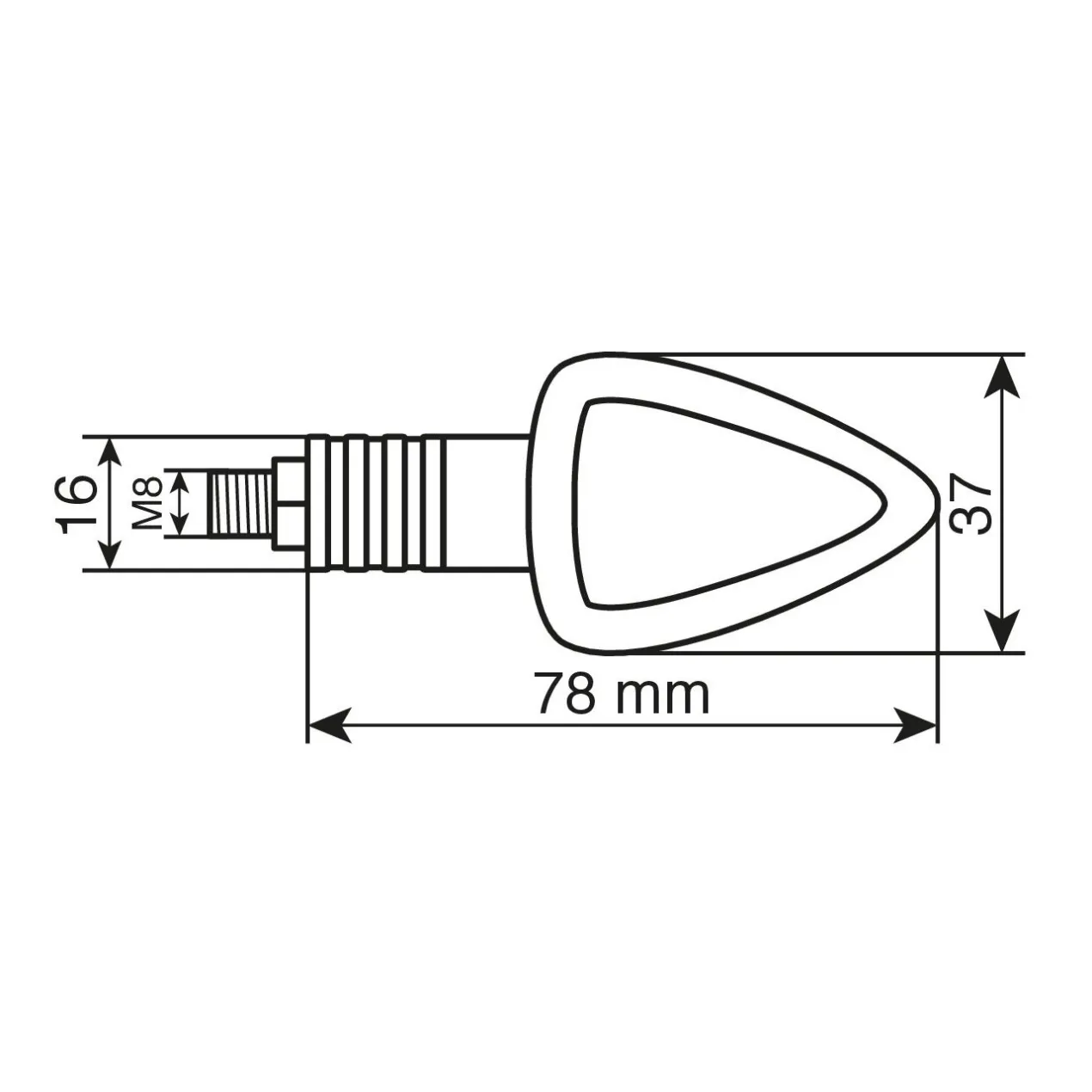 Coppia Frecce Carbon Mod. Focal Lampadina Vetro Bianco Lampa 90066