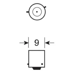 Coppia Lamp. 12v. Bax 9s 6w Nd