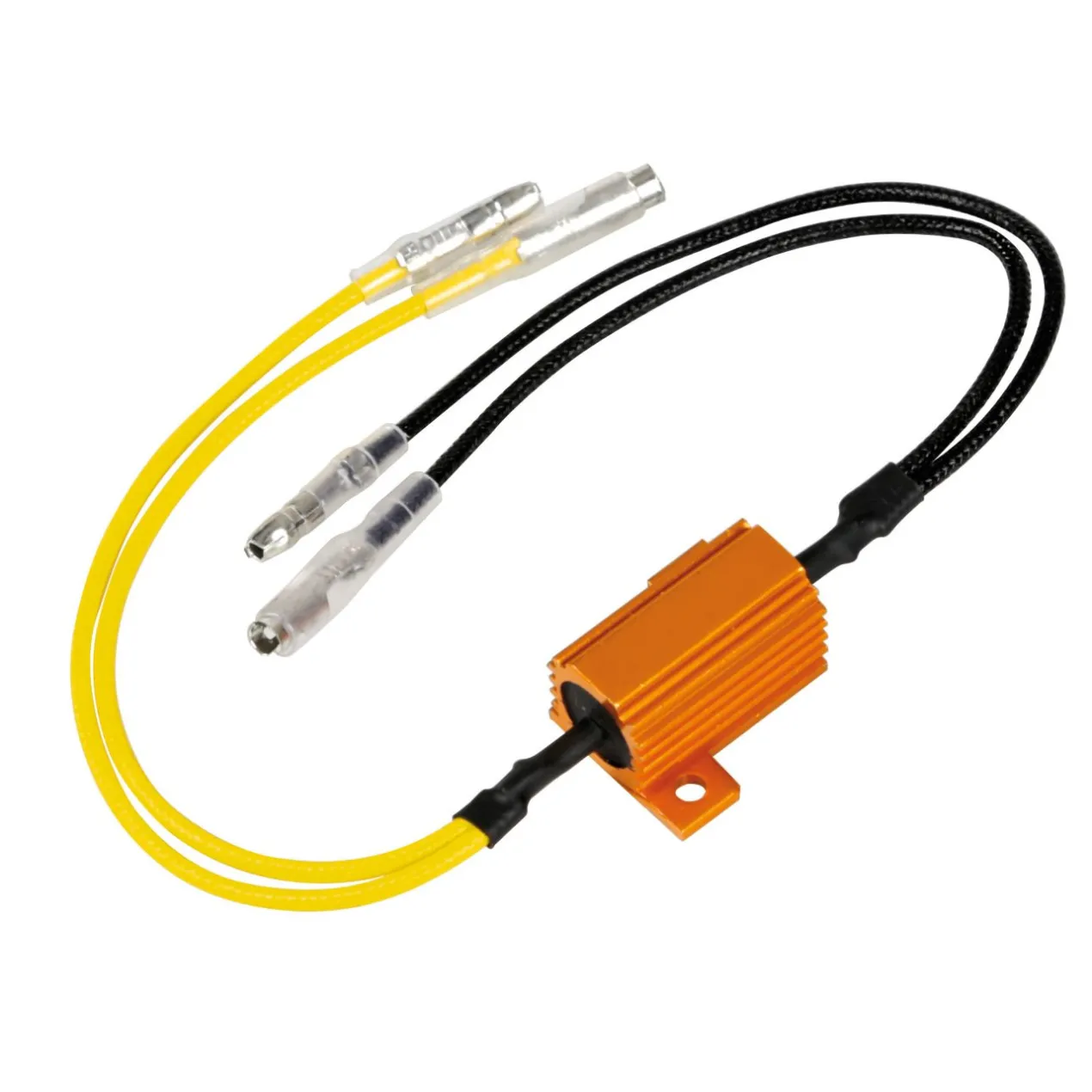 Coppia Resistenze Alluminio 6ohm 25w C/connettori Rapidi Lampa 90469