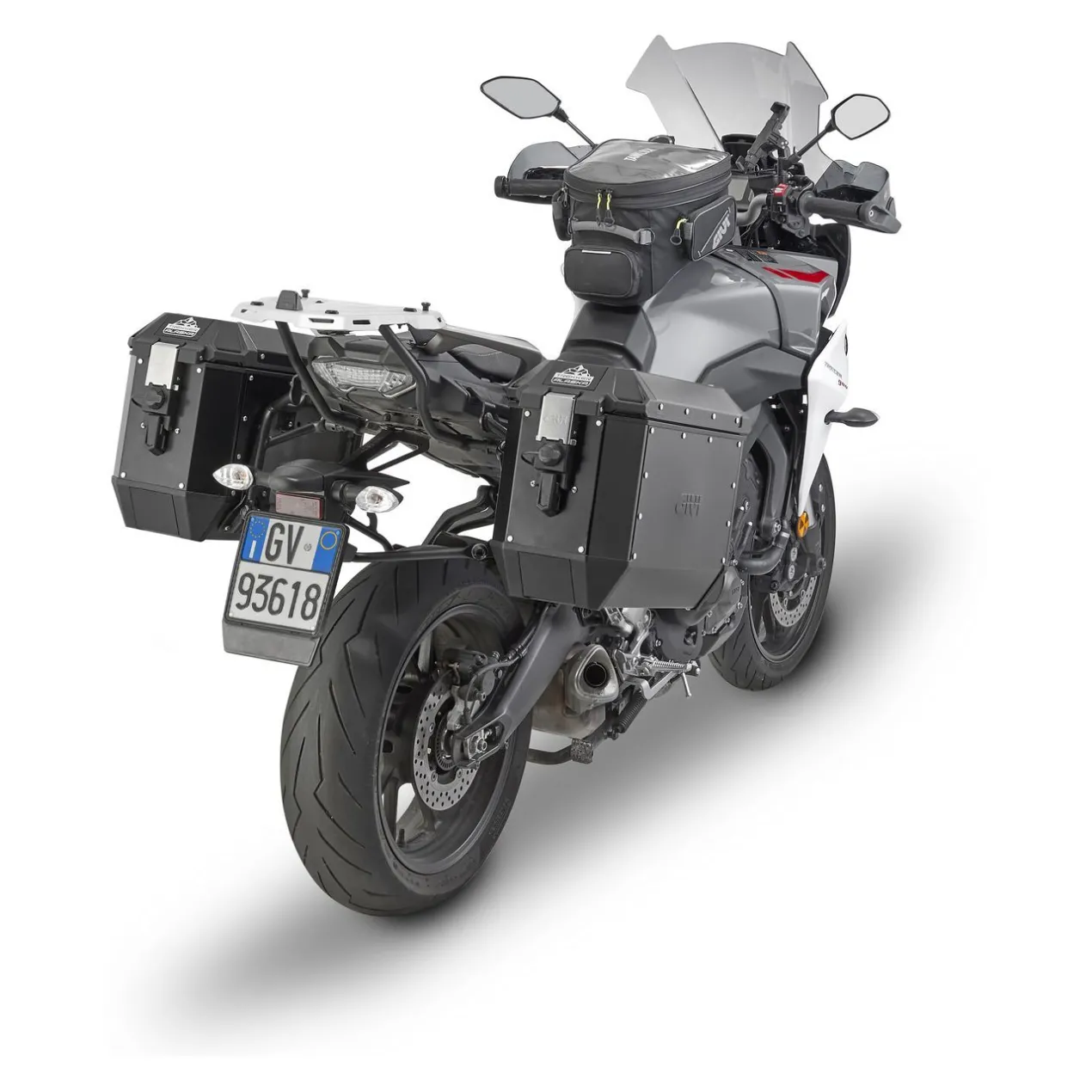 Coppia Borse Laterali Trekker Alaska 36lt Black Line Givi Ala36bpack2