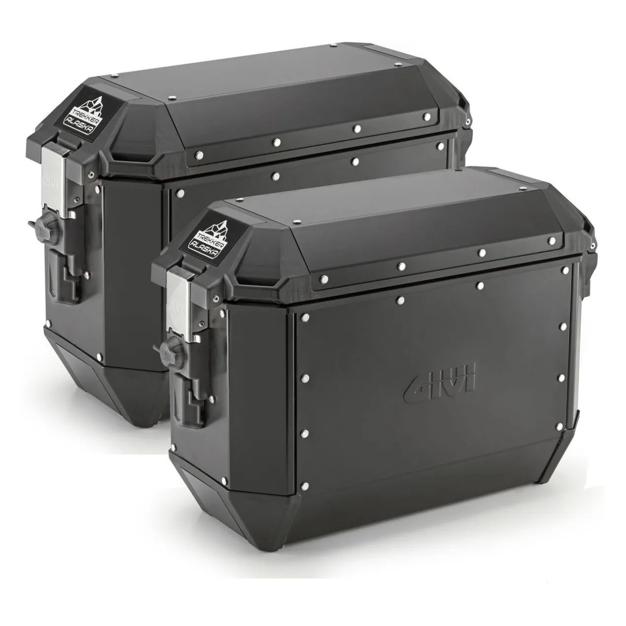 Coppia Borse Laterali Trekker Alaska 36lt Black Line Givi Ala36bpack2