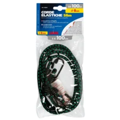 Coppia Corde Elastiche Cm.100 Slim 8mm Lampa 60201