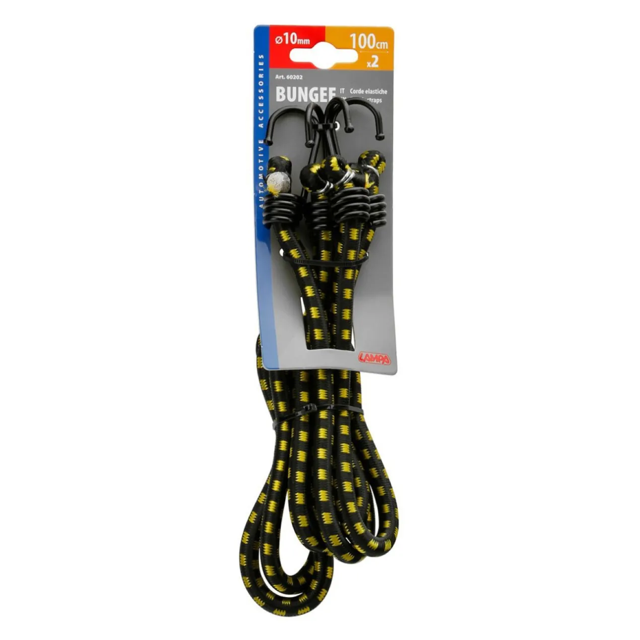 Coppia Corde Elastiche Lampa Cm. 100