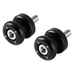 Coppia Supporti Cavalletto Neri M8 X 1,25 Lampa 90646