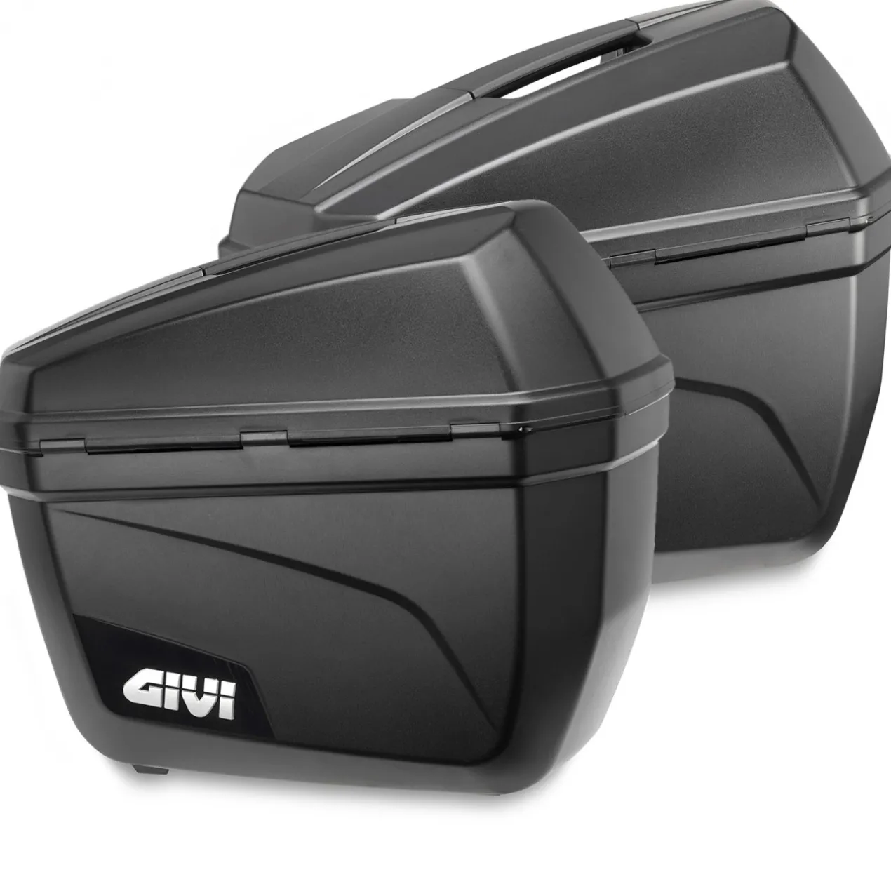 Coppia Valigie Laterali Nere Givi E22n