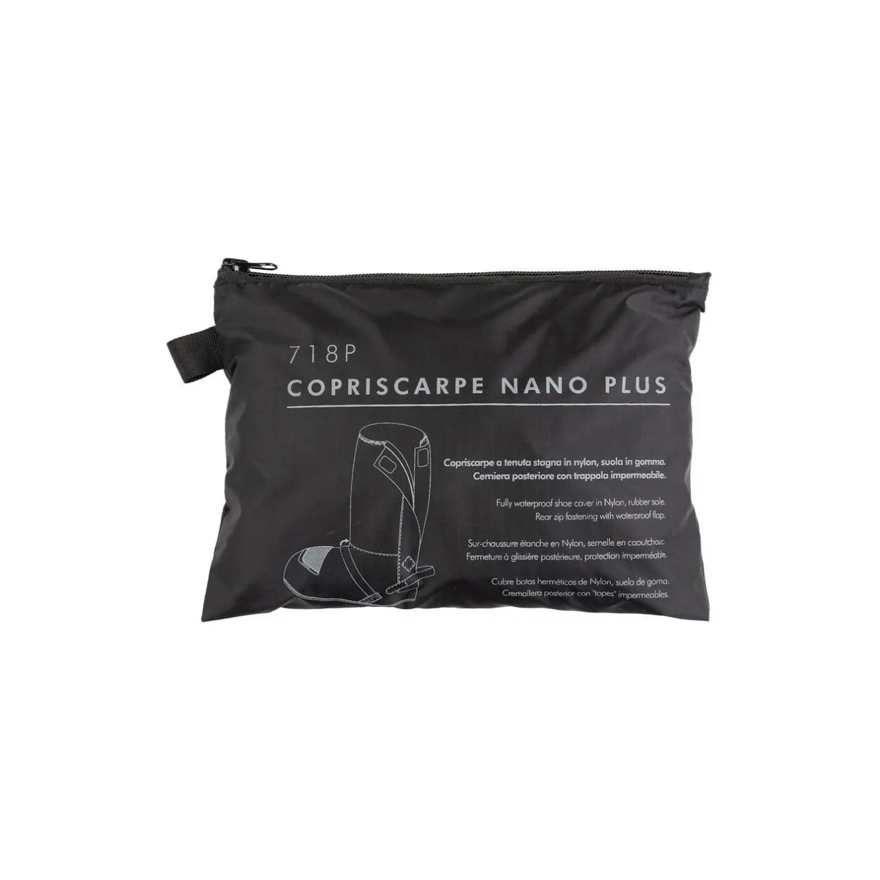 Copriscarpe Tucanourbano Nano Plus Supercompatte Nero