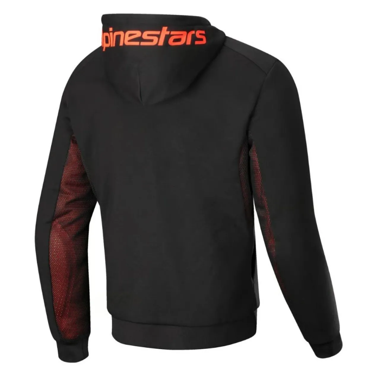 Felpa Alpinestars Chrome Air Sport Black Red Fluo